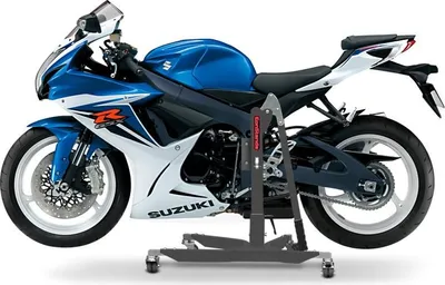 Image de Béquille centrale CS Power pour Suzuki GSX-R 750 11-17 gris