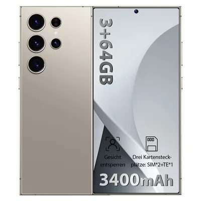 Produktbild von Entsperren Telefon, 4G-LTE FDD TDD Smartphone, Dual SIM Karte, Lagerung 64GROM, 256GB Erweiterung, 6,75-Zoll Android Telefon, Metallrahmen