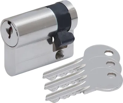 Produktbild von BASI - Bau-Zylinder - G102 - 10/30 mm - Profil-Halbzylinder - Verschiedenschließend - G102