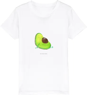Produktbild von Mr. & Mrs. Panda Kleinkinder T-Shirt Avocado Schwangerschaft 12-14 Jahre (152/164) - Weiß - Geschenk, Bio Kinder, Schwanger, Jungen, Baumwoll, Kindershirt, Liebe, Baby