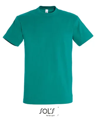 Image de SOLs 11500 | Imperial T-Shirt Hommes Unie - Couleur : Emerald - Taille : XL
