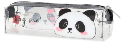 Productafbeelding van Legami Panda Etui, transparant. Geschikt voor mannen, één maat