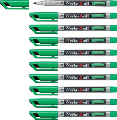 Produktbild von Permanent-Marker - STABILO Write-4-all - medium - Einzelstift - grün