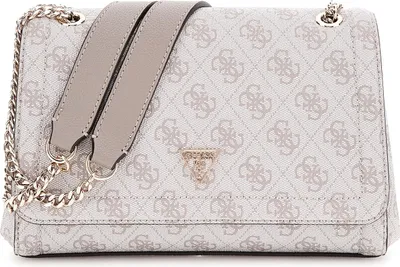 Produktbild von GUESS HWBG9672210 NOELLE II CNVRTBLE XBODY FLAP Woman Handtasche dark taupe logo