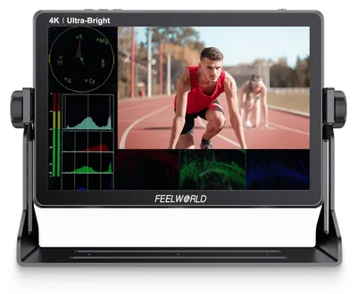Produktbild von Monitor, 10,1 Zoll - Ultrahelles Touchdisplay - Auflösung 1920x1200 - HDMI-Anschluss - Für Kamera und Video