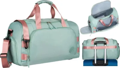 Produktbild von Peterson Reisetasche für Damen Zremoop grün-rosa One size