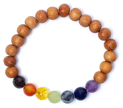 Image de Bracelet Chakra Kadam Élastique --paquet De 3 Pièces - 0,8 Cm