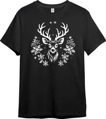 Produktbild von PAULGOS Herren T-Shirt "Weihnachtshirsch"