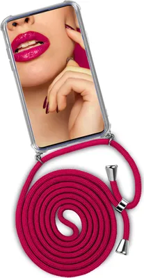 Produktbild von TWIST-Case + TWIST-Cord für OnePlus 8 Pro, Farbe:Hot Kiss (Silber)
