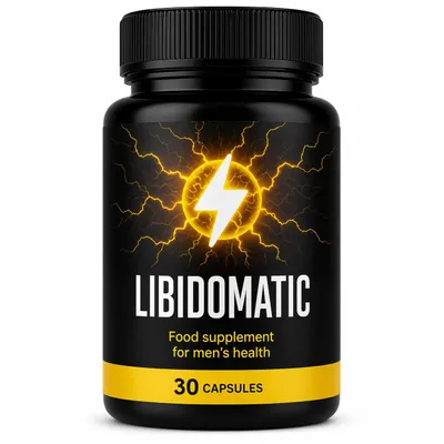 Produktbild von Libidomatic – Unterstützung der männlichen Vitalität & Leistungsfähigkeit – 30 Kapseln