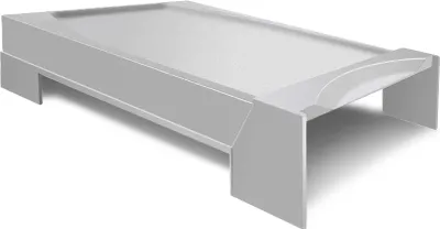 Image de Couvercle Hailo 1074009 gris clair 246 x 476 x 114 mm
