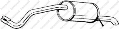 Produktbild von Bosal Endschalldämpfer  227-019