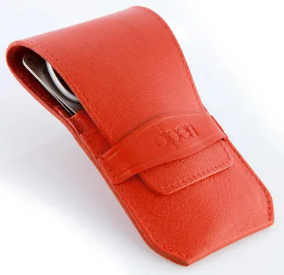 Image de Set de manucure Nickel cuir 5 pcs rouge