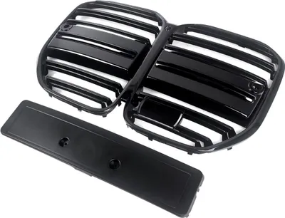 Produktbild von Frontstoßstangen-Niergrill – Glänzend Schwarz – Für BMW 4 Serie G22/G23 (2021–2023) – M Performance Stil – Sportlich & Premium