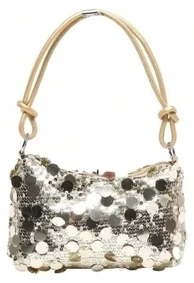 Productafbeelding van XFSRG Clutch voor dames, glinsterende tas met pailletten, elegante kleine avondtas