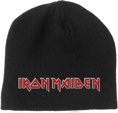 Produktbild von Iron Maiden Mütze Logo Black UNI