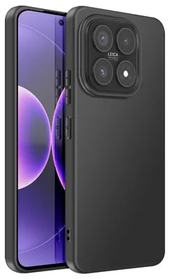 Image de Mayaxess, coque souple en silicone pour Xiaomi 17 avec protection flexible, noir