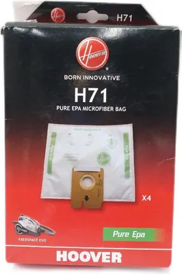 Immagine prodotto di Hoover H71 Sacchetto Aspirapolvere PUREHEPA conf. 4 pezzi