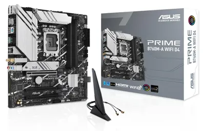 Produktbild von Asus 90Mb1Cx0-M1Eay0 Prime B760M-A Wifi D4//Lga1700,B760,Usb32,Wifi 6,Mb