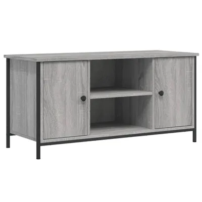 Produktbild von vidaXL TV-Schrank Grau Sonoma 100x40x50 cm Holzwerkstoff