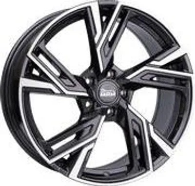 Produktbild von 20 Zoll Alufelge MAM WHEELS RS5 20"x8.50" 5x114.3 PCD ET45 72.6mm Felge PALLADIUM FRONT Poliert