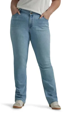 Obrázek produktu pro Dámské džíny Lee Damen Legendäre, střih bootcut, střední pas, barva Skygazing, velikost 42