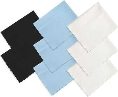 Productafbeelding van Microvezeldoekjes Brillen - Schermdoekjes Poetsdoekjes - Schermen Reinigen - Zonder Pluisjes - 14.5 x 17 cm - Grijs