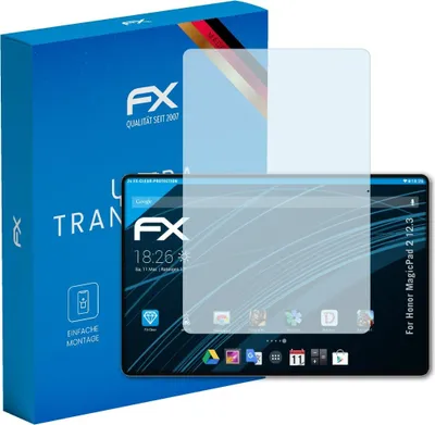 Produktbild von atFoliX FX-Clear 2x Schutzfolie kompatibel mit Honor MagicPad 2 12.3 Displayschutzfolie