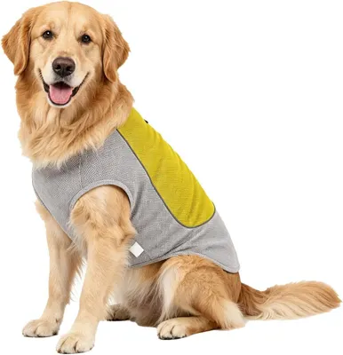 Produktbild von Kühlwesten für Hunde - mit Eisbeuteltaschen, atmungsaktiv und verstellbar