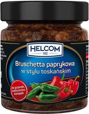 Image de Helcom Bruschetta Paprika 225Ml