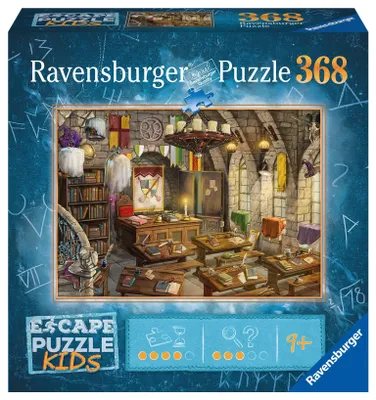 Obrázok produktu pre Puzzle 368 dielikov - Škola mágie - úniková hra pre deti