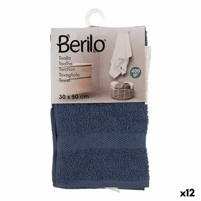 Obrázek produktu pro Osuška 30 x 0,5 x 50 cm modrá (12 kusů)