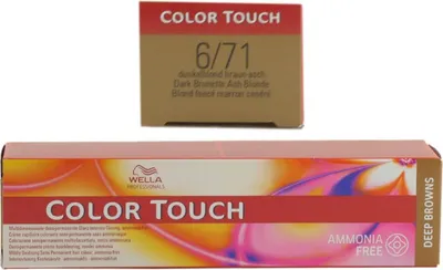 Produktbild von Wella Color Touch, Braun, 6/71, Frauen, 60 ml, Glanz, Tube