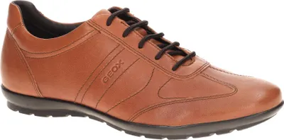 Obrázek produktu pro Geox SYMBOL pánské boty - elegantní nízké boty - hnědé šněrovací boty NEW