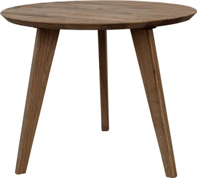 Productafbeelding van Salontafel Orbetello, woonkamertafel. Uitvoering en afmetingen naar keuze. Eikenhout, tabakskleur