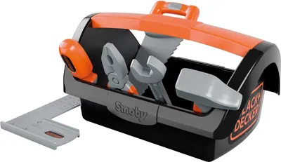 Produktbild von Smoby Spielzeug Spielwelten Werkstatt Black & Decker Werkzeugkiste 7600360940