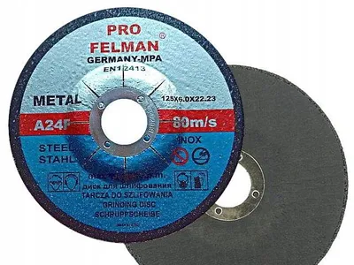 Produktbild von FELMAN Pro Schleifscheibe Metall 125x6mm