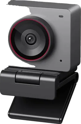 Immagine prodotto di Webcam, risoluzione 4K, inquadratura AI, GRIGIO