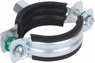 Image de Collier 2 Vis Epdm Fixation Tuyau Isolée Epdm - Walraven