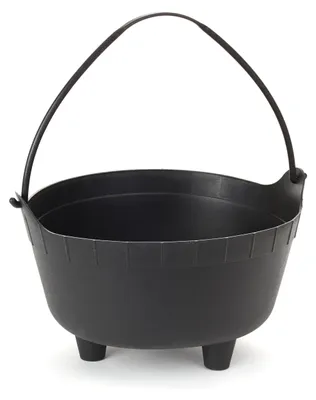 Obrázok produktu pre Veľký čarodejnícky kotol Halloween dekorácia čierna 24x11cm - jedna veľkosť pre všetkých