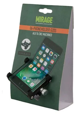 Immagine prodotto di portacellulare nero 7 cm