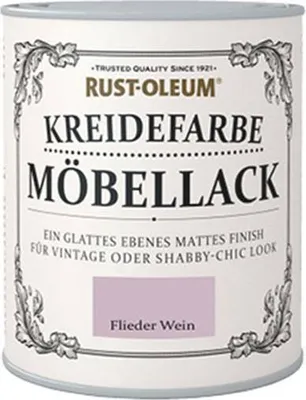 Produktbild von Rust-Oleum Kreidefarbe Möbellack Flieder Wein 750 ml