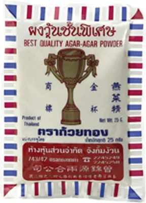 Obrázek produktu pro C.L.T. Intertrade Agar Agar Powder rostlinné želírovací činidlo 25g