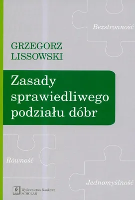 Produktbild von Lissowski, G: Zasady sprawiedliwego podzialu dobr