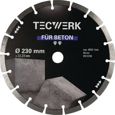 Produktbild von Tecwerk Diamanttrennscheibe BETON - 1 Stk.