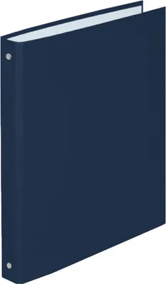 Produktbild von DONAU 3737001F-18 Ringmappe, A4, 4-Ring, 30mm, dunkelblau