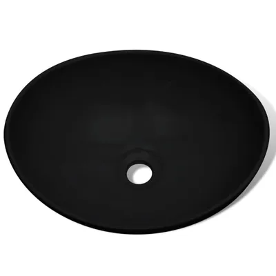 Immagine prodotto di The Living Store Lavabo in Vetroceramica 40 x 33 cm Nero