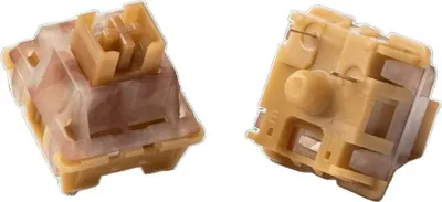 Image de Keychron Camo Switch Wheat Switches pour clavier de jeu mécanique 110 pcs( 3-Pin, MX Stem, 40+10 Gf )