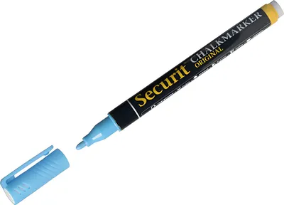 Image de Marqueur à craie Securit SMALL, bleu