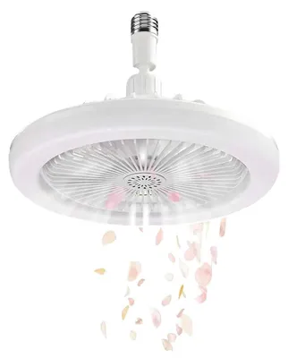 Produktbild von Deckenventilator geräuscharm mit 36-W-LED und Fernbedienung, leiser Motor für Schlafzimmer und Wohnzimmer, 3 Geschwindigkeiten und 3 Lichtfarben